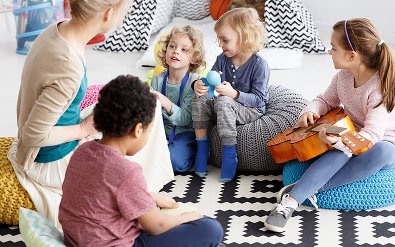 Benefits of Circle Time in a Therapeutic Preschool Program