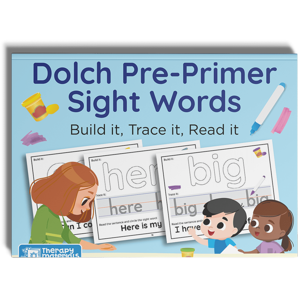 Dolch Pre-Primer Sight Words | CST Academy Activities