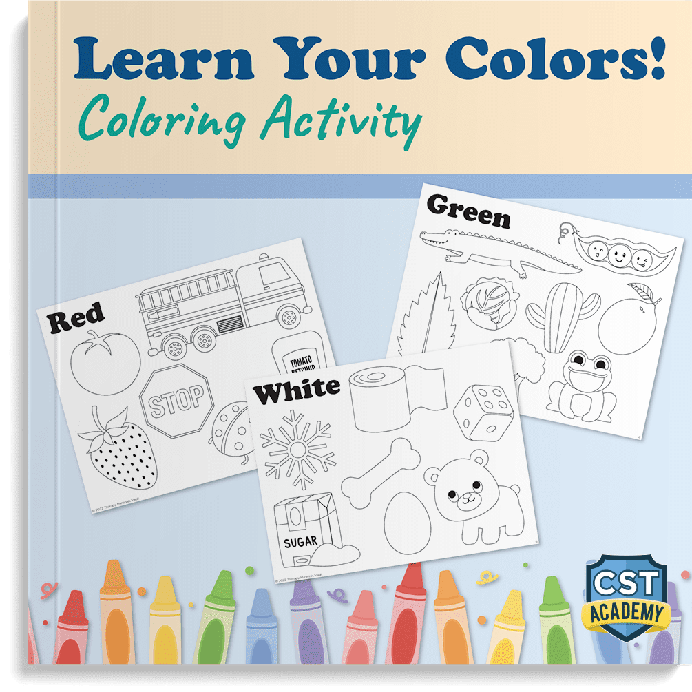 Learn Your Colors! Coloring Activity | CST Academy Activities