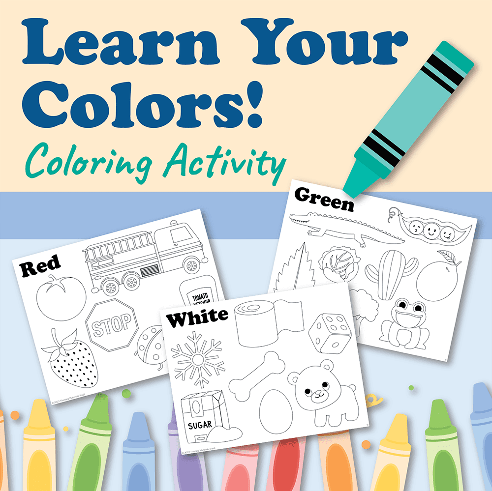 Learn Your Colors! Coloring Activity | CST Academy