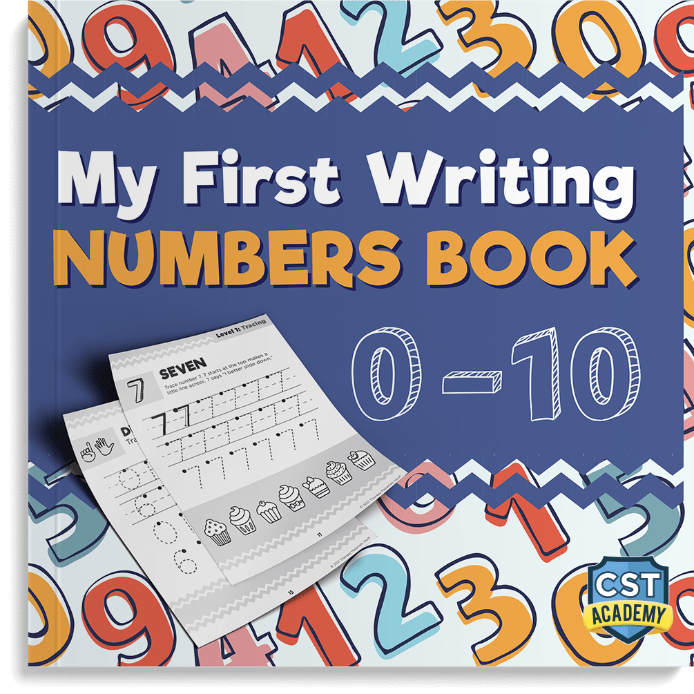 My First Writing Numbers Book | CST Academy Activities
