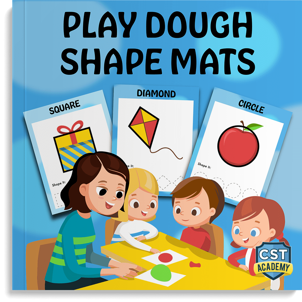 Playdough Shape Mats | CST Academy Activities