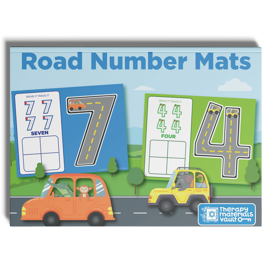 Road Number Mats | CST Academy Activities