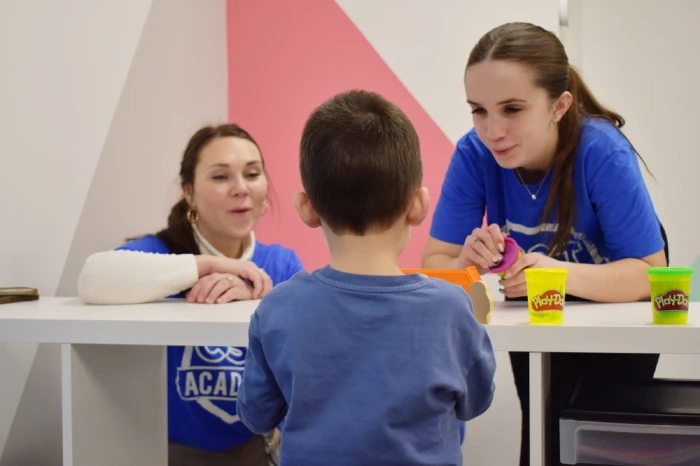 ABA Therapy in Northbrook - child during aba therapy session at CST Academy