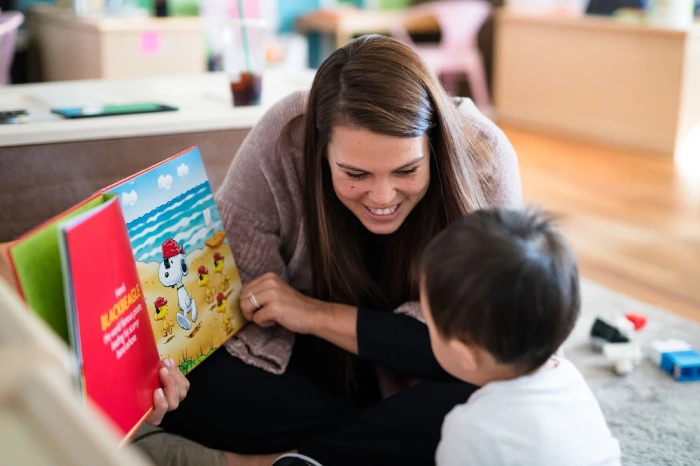 Speech Therapy in Buffalo Grove - child during speech therapy session at CST Academy