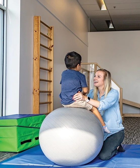 ABA Therapy in Northbrook - child during aba therapy session at CST Academy