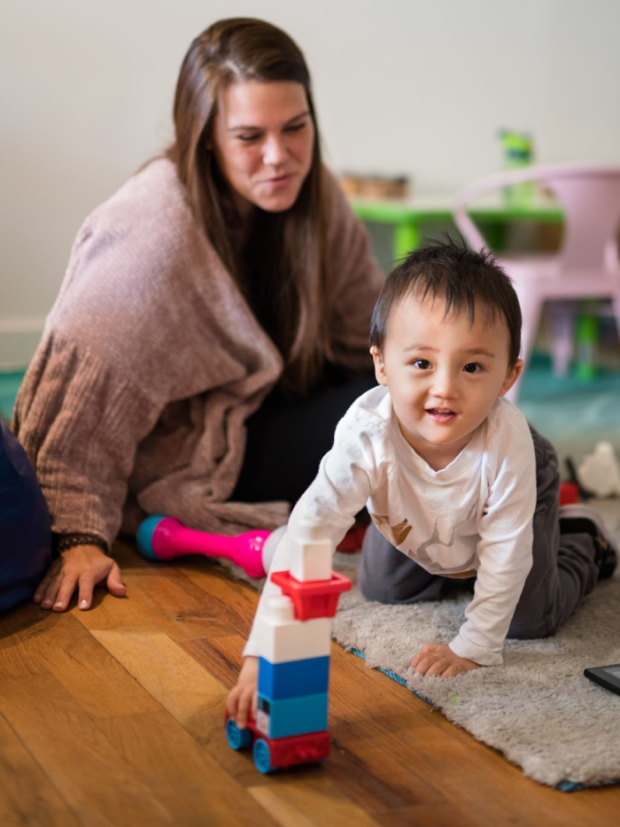 ABA Therapy in Lincoln Park - child during aba therapy session at CST Academy