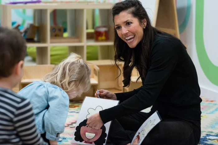 ABA Therapy Steps in Wilmette - child during aba therapy session at CST Academy