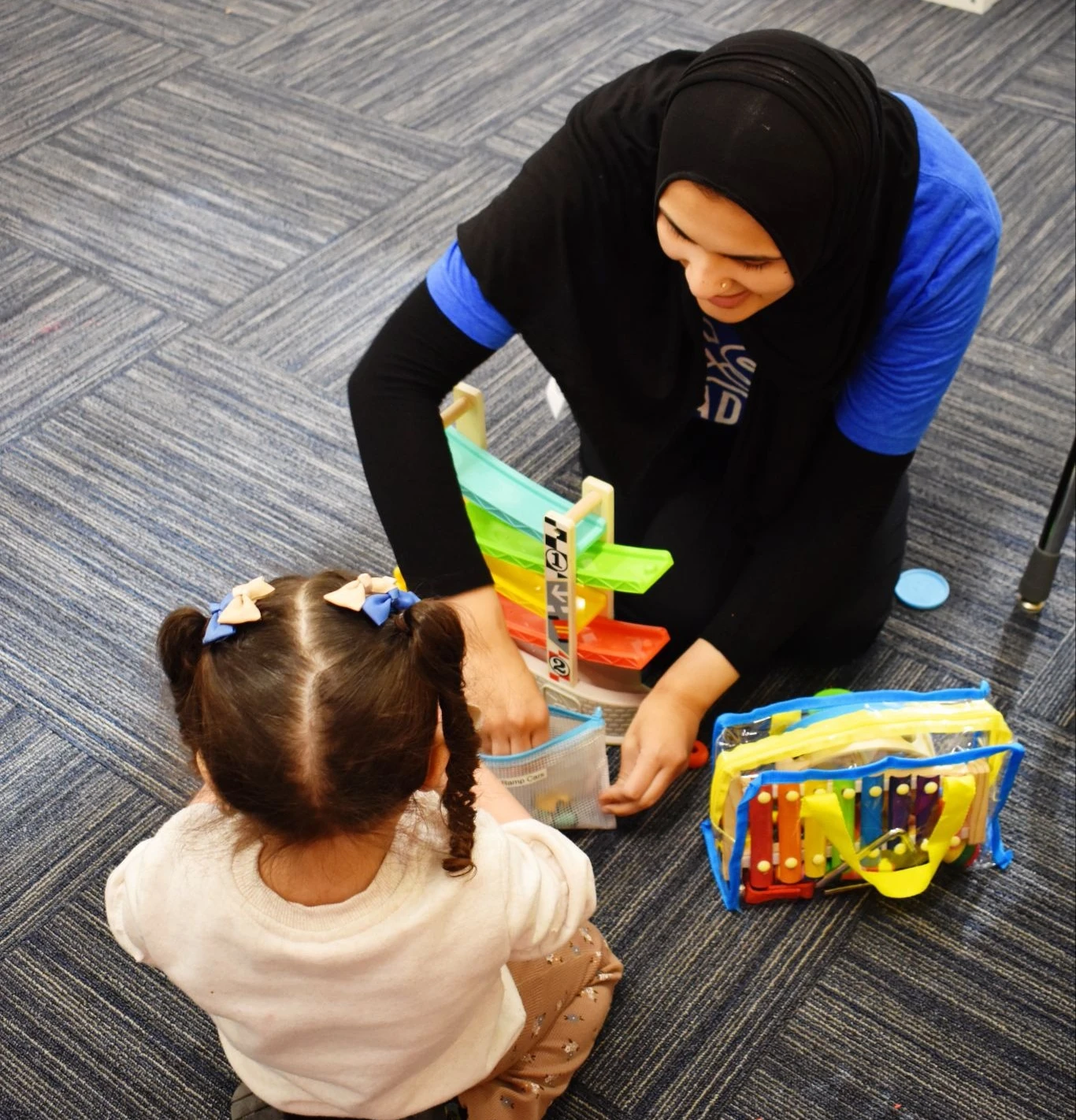 Speech Therapy in Gurnee - child during a speech therapy session at CST Academy