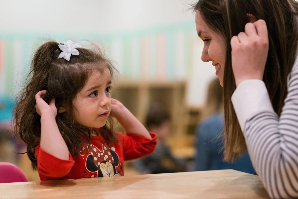 Speech Therapy in Bucktown - child during aba therapy session at CST Academy