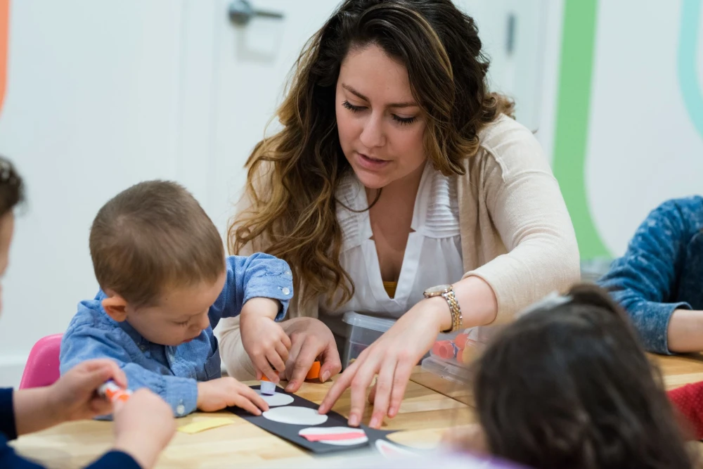 Occupational Therapy in Park Ridge - child during an OT session at CST Academy