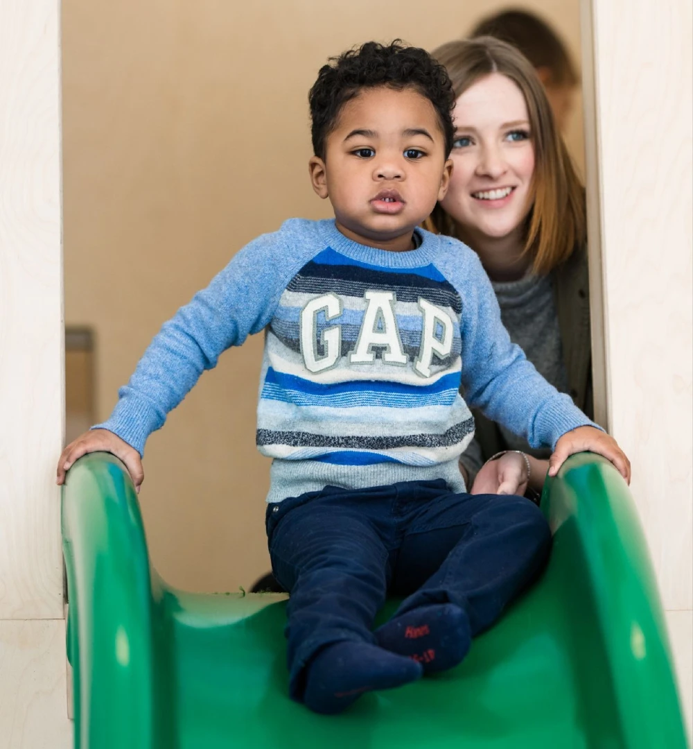 Occupational Therapy in Wilmette - child during an OT session at CST Academy